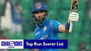 Most Runs in Champions Trophy 2025 - Ibrahim Zadran takes lead: Top 10 Highest Run Scores and Teamwise Top 5