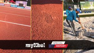 National Games 2025: Track Patches and White Silica Sand in Long Jump Pit Raise Eyebrows Before Events