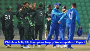 PAK-A vs AFG, ICC Champions Trophy Warm-up Match Report: Pakistan Shaheens Crush Afghanistan by 144 Runs