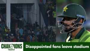 Champions Trophy 2025: Pakistan fans leave stadium after Babar Azam dismissal in dismal batting show by hosts vs New Zealand