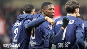 Dembele's Hat-Trick Powers Paris Saint-Germain To A Dominant 5-2 Win Against Brest