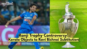 Ranji Trophy Controversy: Gujarat's Concussion Substitution of Ravi Bishnoi Leads to Kerala Protests Over 'Like-for-Like' Rule