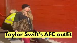 Taylor Swift’s AFC Outfit Sparks Criticism from Mariah Rose