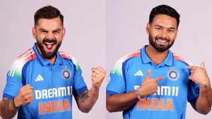 Team India Jersey With Tri-Colour Gradient Revealed Ahead of IND vs ENG ODI Series & Champions Trophy 2025