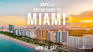 UFC 314: Date, Headliner, Card of Octagon's Return to Miami, Florida