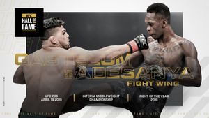 UFC Hall of Fame 2025: Israel Adesanya vs Kelvin Gastelum Clash at UFC 236 Inducted Into Fight Wing
