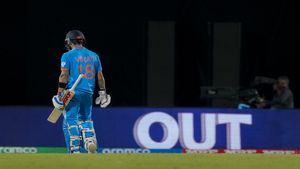 'Virat Kohli you're finished' - Fans angry as India star perishes for 5 runs in Cuttack