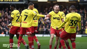 Watford Triumphs Over Luton Town With A 2-0 Victory In Championship Derby Match