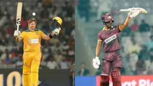 IML 2025 AUS-M vs WI-M: Simmons' 44-ball 94* Helps West Indies Masters Hammer Australia In Big Run Chase; Shane Watson Ton Goes In Vain