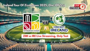 ZIM vs IRE Live Streaming, Only Test: How to Watch Zimbabwe vs Ireland Live Telecast in India, Zimbabwe, Ireland?