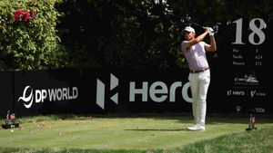 Hero Indian Open 2025: Ajeetesh Sandhu Best Indian at Fourth, Three Players Share Lead on Opening Day
