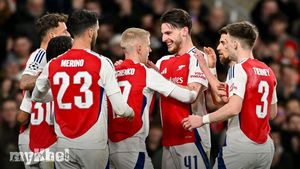 Arsenal Secures Place In Champions League Quarter-Finals After 2-2 Draw Against PSV
