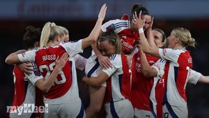Arsenal Triumphs Over Liverpool With 4-0 Win In Women's Super League Match