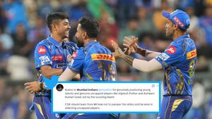 MI vs KKR: Mumbai Indians scout praised again by fans as debutant Ashwani Kumar runs riot