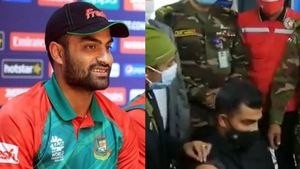 Former Bangladesh Captain Tamim Iqbal Rushed to Hospital After Chest Pain During Dhaka Premier League Match