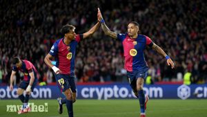 Barcelona Triumphs Over Benfica 3-1 With Yamal And Raphinha Leading The Charge