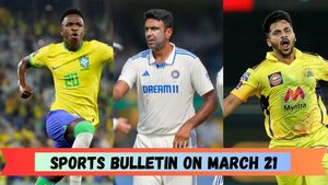 Sports Bulletin on March 21: From Ravichandran Ashwin getting a Road to Vinicius Junior's late winner for Brazil