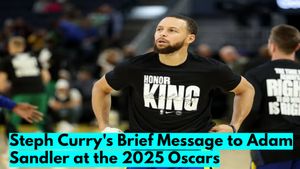 Steph Curry's Brief Message to Adam Sandler at the 2025 Oscars