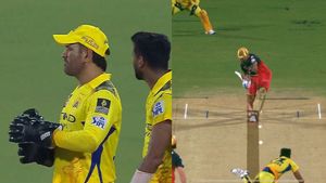 CSK vs RCB: 'Thala Magic doesn't work against King' - Fans troll MS Dhoni after failed DRS appeal as Virat Kohli survives