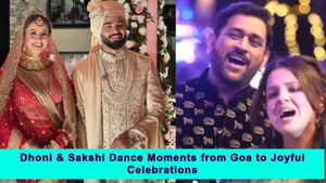 Dhoni and Sakshi’s Dance Diaries: From Rishabh Pant Sister’s Wedding to Shaking a Leg in Goa, They’ve Got the Moves
