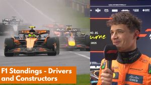 Formula 1 2025 Standings after Australian Grand Prix Updated after Mercedes protest: F1 Drivers and Constructors Standings, Aus GP Results