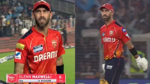GT vs PBKS, IPL 2025: Glenn Maxwell Disappoints on Punjab Kings Comeback, Breaks Record For Most Ducks