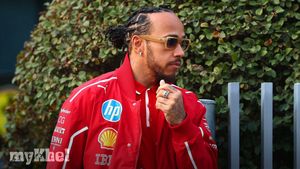Hamilton Confident Ferrari Will Bounce Back After Disastrous Australian Grand Prix Performance