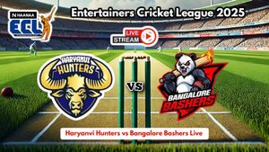 Haryanvi Hunters vs Bangalore Bashers Highlights, ECL 2025: Abhishek Malhan's Bangalore Bashers win by 7 wickets, Live Updates from Delhi