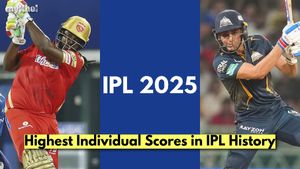 Highest Individual Scores in IPL History: Which Batter Scored the Highest in a Match, from 2008 to IPL 2025? Featuring Chris Gayle and Shubman Gill