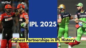 Highest Partnerships in IPL History: Which Batting Duo Scored Most Runs From 2008 to IPL 2025? Virat Kohli & AB de Villiers Feature TWICE!