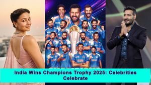 Champions Trophy 2025 Finale: Alia Bhatt, Vicky Kaushal, Ajay Devgn & Allu Arjun Raise a Toast to Blue Brigade’s Victory