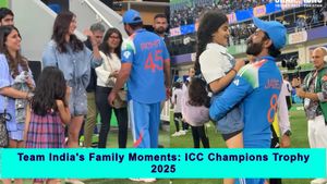 ICC Champions Trophy 2025: Rohit Sharma, Ravindra Jadeja, and Team India’s Heartfelt Family Celebrations