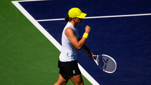 Iga Swiatek eases past Dayana Yastremska for 20th Indian Wells win