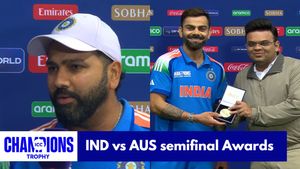 Champions Trophy 2025: IND vs AUS Semifinal Award Winners, Man of The Match, Post Match Presentation, Scorecard & Records