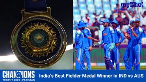 India’s Best Fielder in Champions Trophy 2025: Who Won The Special Medal in IND vs AUS Match?
