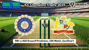 IND vs AUS Dream11 Prediction, Champions Trophy 2025, Semifinal 1: India vs Australia Fantasy XI, 13th Match