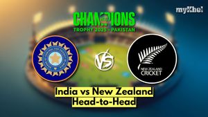 India vs New Zealand Head to Head in ODI, Champions Trophy 2025: IND vs NZ Records, Stats, Results at Dubai International Cricket Stadium