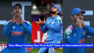 IND vs AUS: Virat Kohli Becomes India’s Catching King – Surpasses Rahul Dravid’s Record in International Cricket