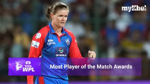 WPL 2025: Jess Jonassen Equals Harmanpreet Kaur Record For Most Player of The Match Awards in Women's Premier League