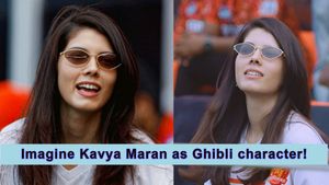 What if Kavya Maran Were a Studio Ghibli Heroine? IPL 2025 Fans Imagine SRH CEO as an Anime Star with AI Image