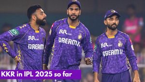KKR Season Progress in IPL 2025 after beating RR: Players Statistics, Standings, Schedule, Result
