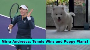 Tennis Prodigy Mirra Andreeva: Serving up Wins & Waiting for Promised Puppy – Patience Is Paws-Itively a Virtue for 17 Year Old