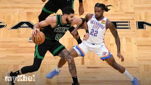 NBA: Oklahoma City Thunder Triumphs Over Boston Celtics In Key Matchup