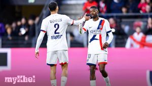 Paris Saint-Germain Secures 4-1 Victory Over Rennes As Ousmane Dembele Scores Twice