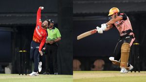 PBKS Practice Match: Glenn Maxwell & Aaron Hardie Impress in Punjab Kings Intra Squad Clash Ahead of IPL 2025