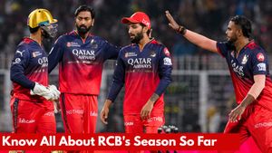 RCB Season Progress in IPL 2025 After Beating KKR: Complete Players Statistics, Standings, Schedule, Result