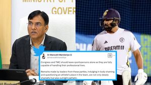 Rohit Sharma fat-shaming controversy: Sports Minister criticise Congress and TMC leaders for their controversial remarks on India captain