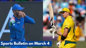 Sports Bulletin on March 4: Virat Kohli Surpasses Rahul Dravid's record of most catches, Steve Smith leads from front with a knock of 73