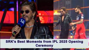 Shah Rukh Khan Best Moments from IPL 2025 Opening Ceremony: From Dance Moves to Heartfelt Tributes
