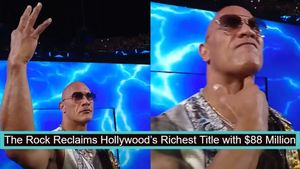 The Rock is Back on Top: Dwayne Johnson Rakes in $88 Million and Reclaims Hollywood’s Richest Title After 4 Years